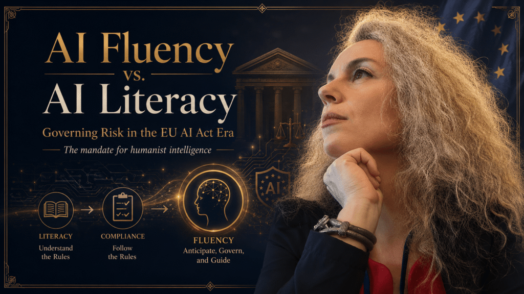 AI Fluency vs. AI Literacy: Governing Risk in the EU AI Act Era Cristina Imre
