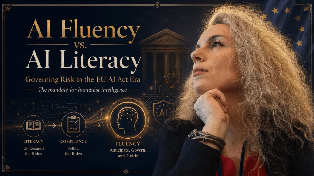 AI Fluency vs. AI Literacy: Governing Risk in the EU AI Act Era Cristina Imre